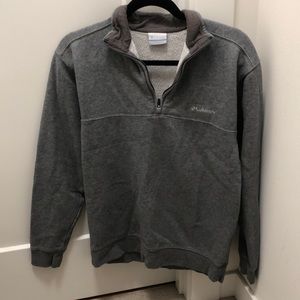 Columbia Half Zip Sweater